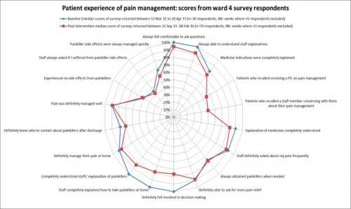 Results - Experience of Pain Management